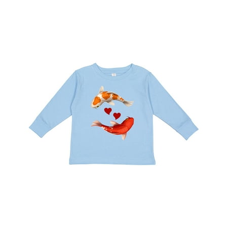 

Inktastic Koi Carp Fish Japanese Gift Toddler Boy or Toddler Girl Long Sleeve T-Shirt