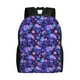 thumbnail image 1 of Fotbe Skull daisy purple Mochila de Viaje para Laptop, Mochila Ejecutiva Delgada y Resistente 15.6", 1 of 8
