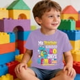 thumbnail image 4 of Shadoumai Toddler Boys Summer Clothes Round Neck Short Sleeve T-Shirts Loose Holidays Tops Boys' Tops, Tees & Blouses, 4 of 5