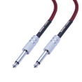 thumbnail image 2 of 6.35mm Male to Male Straight 1/4Inch Stereo Cable Guitar Instrument Cable for Electric Guitar,,Amplifier 3 Meter, 2 of 8