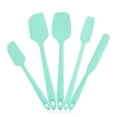 thumbnail image 3 of Cake Scraper Spatula Set Baking Cooking Silicone Utensil Cake Icing Smoother Smoothing Tools Kit, 5 Pieces/Set, Type A, 3 of 7
