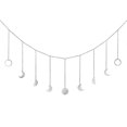 thumbnail image 1 of Fase Lunar Colgante De Pared Luna Guirnalda Decoración Boho Decoración Del Hogar Plata YONGSHENG, 1 of 5