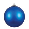 thumbnail image 1 of Blue Matte UV Shatterproof Ball Ornament, 2.4 in., 1 of 1