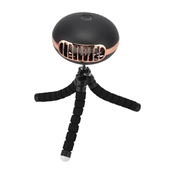 Ventilador para cochecito de bebé, ventilador para cochecito de bebé, ventilador con forma de pulpo, ventilador con clip para trípode, eficiencia óptima