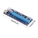 thumbnail image 5 of PCI-E Riser Board USB 3.0 PCI-E Extender Board GPU 1x a 16x Placa adaptadora con interfaz de 6 pines Inevent EL001376-00, 5 of 7