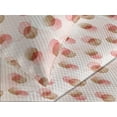 thumbnail image 3 of Ambesonne Abstract Quilted Coverlet 3 Pcs, Watercolor Shapes Modern, King Size, Umber and Blush, 3 of 4