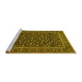 thumbnail image 2 of Ahgly Company Machine Washable Indoor Rectangle Persian Yellow Traditional Area Rugs, 5' x 8', 2 of 4