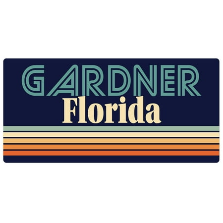 

Gardner Florida 5 x 2.5-Inch Fridge Magnet Retro Design