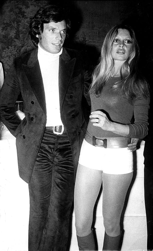 Patrick Gilles and Brigitte Bardot Photo Print (8 x 10) - Walmart.com ...