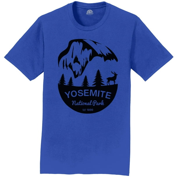 blue yosemite t shirt