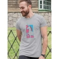 thumbnail image 2 of Unicorn Stencil Art T-Shirt Men -Image by Shutterstock, Male Small, 2 of 4
