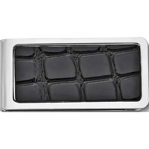 Fashion Black Money Clip (1.25 X 2.25) Made In China gm5021