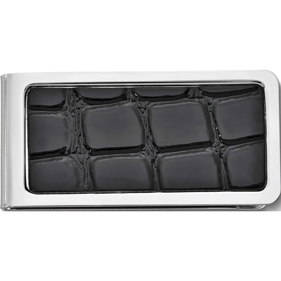 Fashion Black Money Clip (1.25 X 2.25) Made In China gm5021