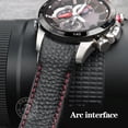 thumbnail image 5 of Correa de reloj de cuero genuino curvada de 22 mm para C-asio EQB-800BL EQB-501 EQB-900 EDIFICE/EQB-500 Correa de reloj de goma impermeable para hombre, 5 of 5