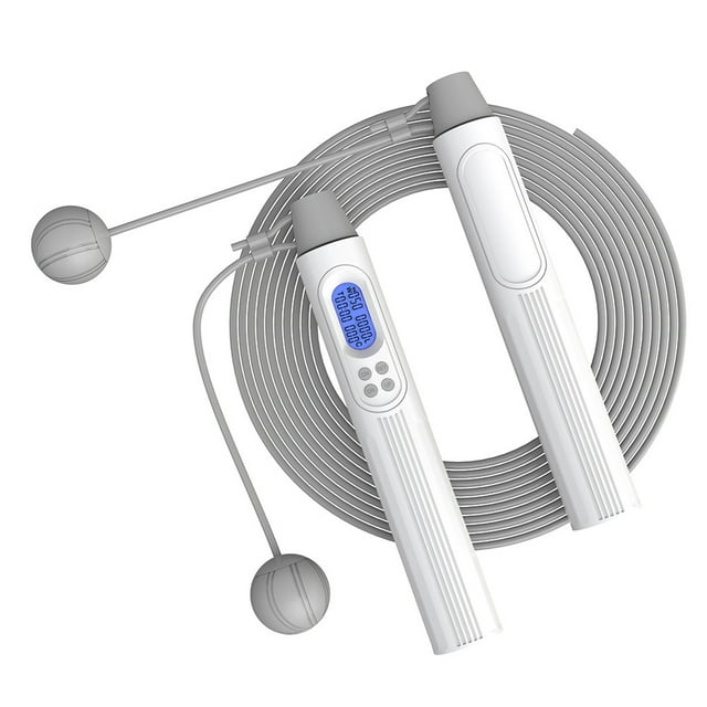 Jump Rope with Counter, Cordless Weighted Jump Rope, Adjustable, for Fitness, Sports Training
