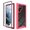 Pink, variant on SaniMore for Samsung Galaxy S22 Ultra Two-Layer Structure Transparent Case, Rugged Clear PC Back & TPU Bumper [Not Yellowing Technology] Full Body Protective Case for Samsung S22 Ultra, Blue