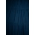 thumbnail image 5 of Beautybatik Navy blue Women Boho Gypsy Summer Elastic Waist Renaissance Maxi Flowy Long Tiered Plus Size Skirt XL, 5 of 5