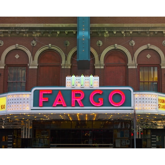 Print: Theatre Marquee, Fargo, North Dakota, 2008
