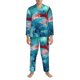 thumbnail image 3 of Fotbe Aurora Borealis Village Pijama de Hombre con Estampado de Manga Larga, Conjunto de 2 Piezas, Ropa de Dormir Suave y Cómoda con Bolsillos-XX-Large, 3 of 7