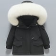 thumbnail image 4 of Hpgjzj Little Girls Winter 2-Piece Ski Snowsuit Set Puffer Jacket and Pants, 4 of 7