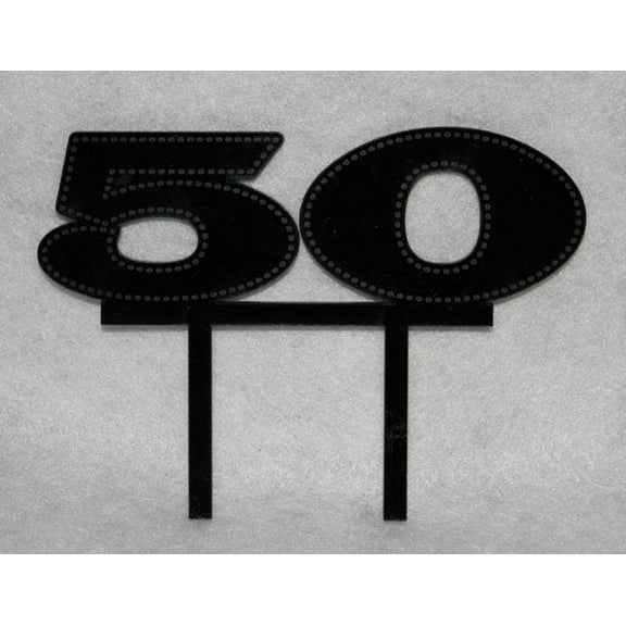 Birthday Cake Toppers - 50 - Assorted Colors