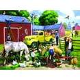 thumbnail image 2 of SUNSOUT INC - Summer Farm Days - 1000 pc Jigsaw Puzzle by Artist: Kevin Walsh - Finished Size 20" x 27" - MPN# 13703, 2 of 5