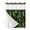 Black, variant on No Hook Shower Curtain with Snap-in Liner, Spring Leaves Waterproof Fabric Bathroom Curtains, Pastoral Garden Botanical Watercolor Bath Curtains & Mesh Top Window Stand Up Stall 36"x72"