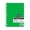Green, variant on BAZIC Red 1-SubjeSheets Spiral Notebook, College-Ruled, 70 Sheets