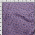 thumbnail image 4 of oneOone Cotton Cambric Medium Purple Fabric Leaves Quilting Supplies Print Sewing Fabric By The Yard 56 Inch Wide, 4 of 4