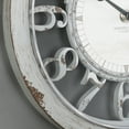 thumbnail image 4 of FirsTime & Co. Gray Antique Contour Wall Clock, Farmhouse, Analog, 10 x 2 x 10 in, 4 of 5