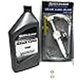 thumbnail image 3 of PWC Parts Co Mercury Outboard Inboard I/O All Verado Optimax BlackMax Bravo I II III XR Racing High Perfornance Premium Gear Lube Lower Unit Oil Change Kit w/Pump & Gaskets, 3 of 3