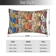 thumbnail image 2 of Lsque Funny Dogs Family Pattern Bedding Waterproof Pillow Protector Zippered Queen – Bed Bug Proof Pillow Encasement-16"x24", 2 of 6