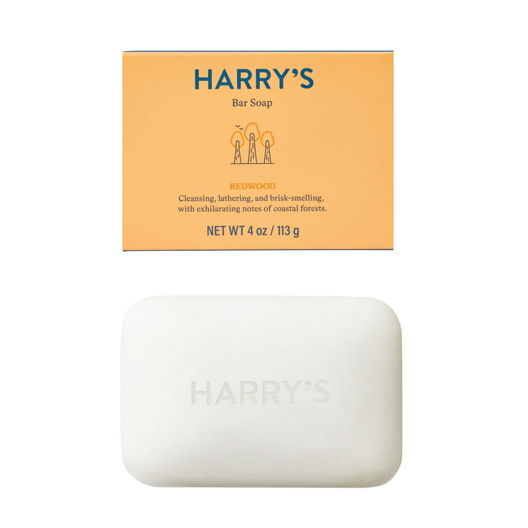 Dropship Harry's Men's Cleansing Bar Soap, Redwood Scent, 4 Oz, 4 Pack to  Sell Online at a Lower Price