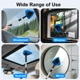 thumbnail image 3 of ITTAHO Windshield Clean Tool Car Window Glass Wash Brush with Extendable Handle Spray Bottle 3pcs Microfiber Pads, 3 of 7