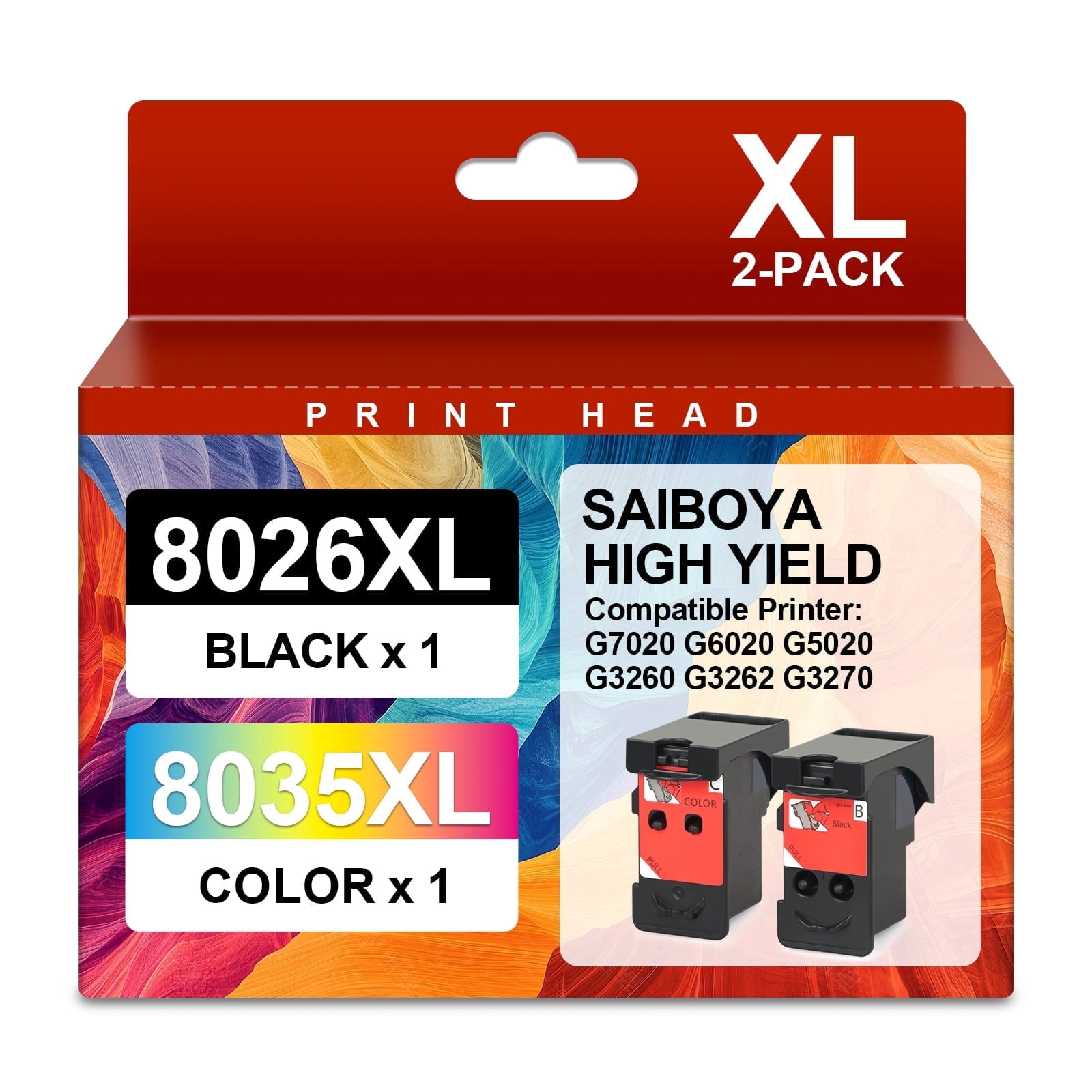 Canon Genuine CLI-271 CMYK Ink Multipack, Black/Cyan/Magenta