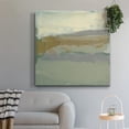 thumbnail image 6 of Wexford Home Sage & Gold Swipe I-Premium Gallery Wrapped Canvas, 32" x 32" - Ready to Hang, 6 of 8