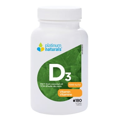 Platinum Naturals Vitamin D3