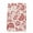 Red, variant on Purple Spring Floral Kitchen Towels Set of 2, Summer Botanical Farmhouse Absorbent Dish Towels for Kitchen, Microfiber Hand Towel, Quick Drying Tea Towel for Cleaning Decorative Dishcloths