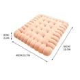 thumbnail image 4 of RKZDSR Thickened Rectangle Chair Cushion: Ideal for Balcony, Bedroom, and More, 4 of 4