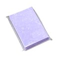 thumbnail image 1 of Cateissary 50 piezas de película de tarjeta CPP, 20 hilos, funda de tarjeta Guka transparente, costuras resistentes a desgarros, de larga Carpetas de archivos Láser de amor morado, 1 of 6