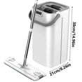 thumbnail image 3 of The Household Cleaning Mop And Bucket Set Is Designed For Effortless Cleaning And Scrubbing Of Flat Ensuring Optimal Performance In Maintaining Floor Mops Self Wringing Sponge, 3 of 7