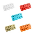 thumbnail image 4 of 4 Pcs Moules de Greffage de Cire Queen en Silicone, Moule Compact Réutilisable pour Cire d'Abeille, Outil de Fabrication de Cire d'Abeille, Moule pour Cellules d'Abeille, Équipement, 4 of 4