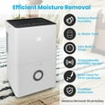 thumbnail image 4 of SereneLife Dehumidifier HEPA Filter - Compatible with Models: SLDEHU30 and SLDEHU50. 0.4 inches, 4 of 7