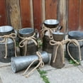 thumbnail image 3 of Transemion Stylish And Versatile Flower Vase Functional And Decorative Rustic Metal Milk Jug Metal Milk Jug Vase Iron Rustic Vase type 5 1Set, 3 of 6