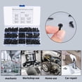 thumbnail image 5 of Tête de Gaufrette avec Rondelle, Vis Résistantes à la Corrosion, Kit d'Assortiment en Acier au Carbone de Haute Qualité, Vis en Acier Inoxydable pour Projets Extérieurs et Intérieurs (350), 5 of 5
