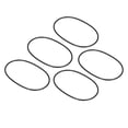 thumbnail image 2 of Round Motor Belt,5Pcs Round Rubber Motor Rubber Motor Belt Transmission Belt Performance Driven, 2 of 14