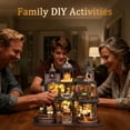 thumbnail image 7 of Miniature Dollhouse Kit, DIY Mini House Building Kits for Adults to Building with Furnitures Tiny House Bookshelf Decor Christmas Birthday Gifts for Family Lovers, 7 of 7