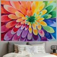 PRATYUS Tapestry Wall Hanging Floral Tapestries Aesthetic Watercolor