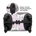 thumbnail image 5 of Wukai No Drama Llama Elastic Luggage Cover: Personalized Protection for Your Suitcase - Fits 19~29-inch, Washable & Durable Travel Companion-Small, 5 of 8