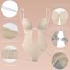 thumbnail image 2 of Women Plunging Deep V-neck Body Shaper Strapless Backless Bodysuit Shapewear, 2 of 5